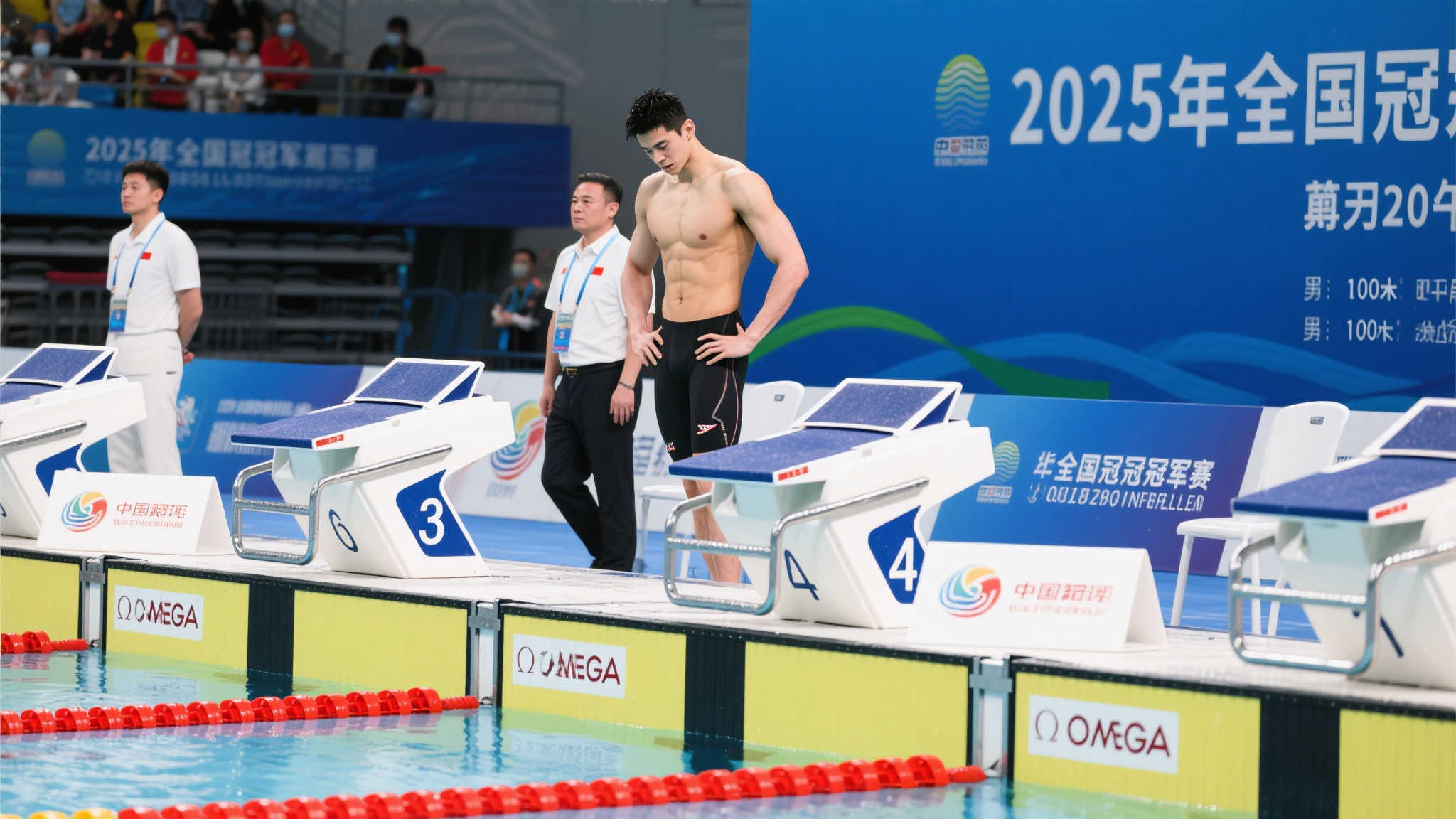 5月20日上午,2025年全国游泳冠军赛男子100米自由泳预赛:孙杨意外宣布退赛 5月20日上午,2025年全国游泳冠军赛男子100米自由泳预赛:孙杨意外宣布退赛