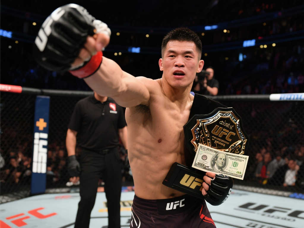 三连花红!张名扬UFC格斗之夜惊艳全场,斩获5万美元最佳表现奖金 三连花红!张名扬UFC格斗之夜惊艳全场,斩获5万美元最佳表现奖金